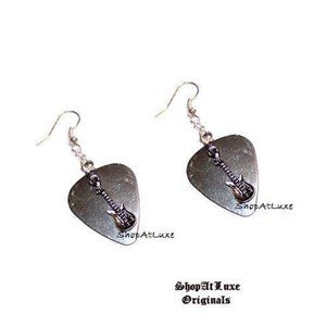 Electric Guitar Steel Pick Originals Earrings